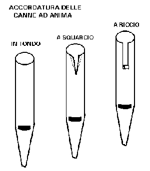  Accordatura Canne ad Anima 